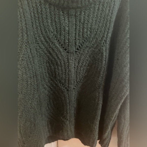 NWT Madewell Green Knit Sweater - Picture 4 of 5
